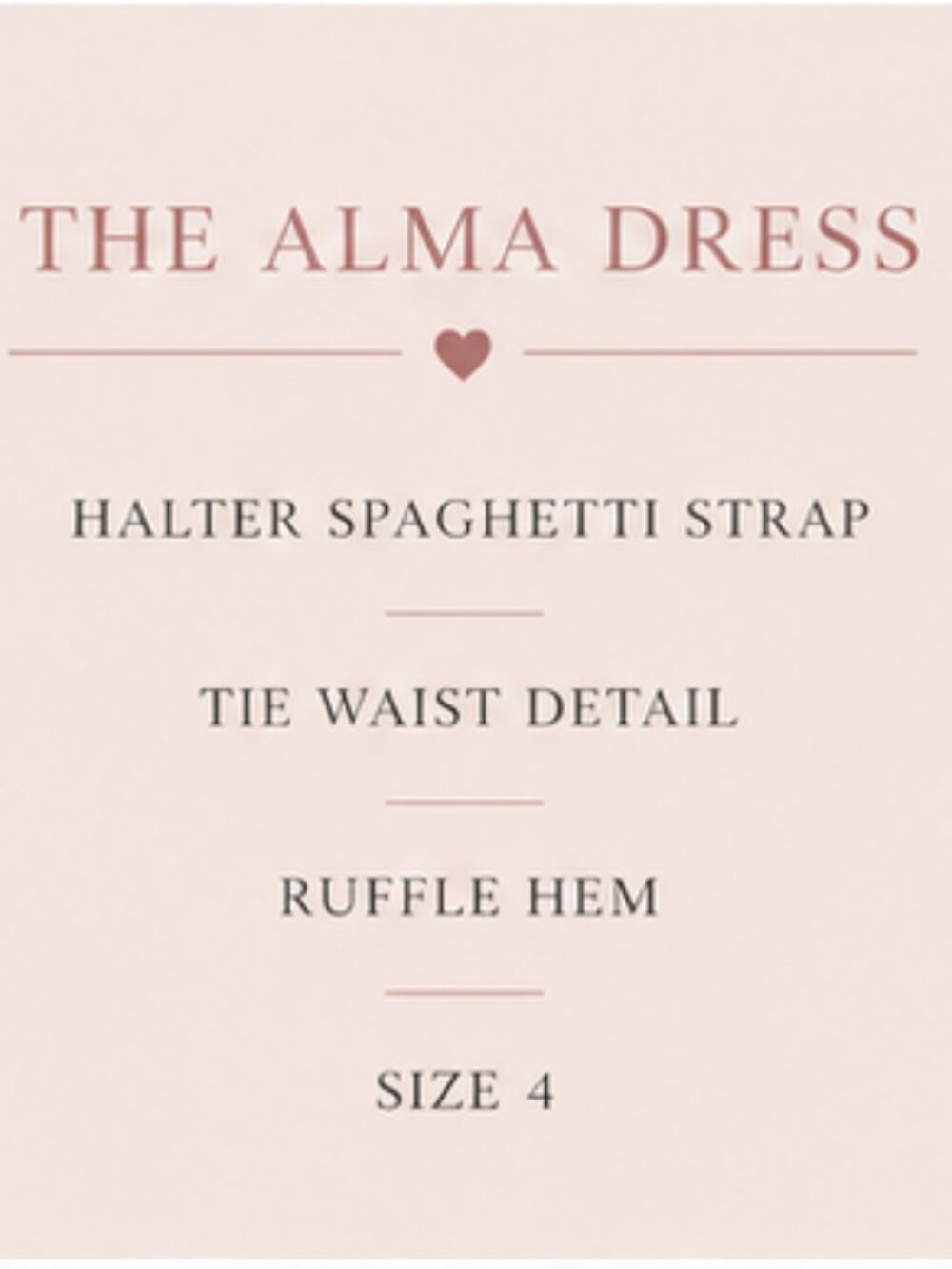 Parker Alma Pink Abstract Print Halter Mini Dress Tie Waist Size 4 - Picture 3 of 9
